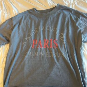 Vintage Havana Gray Tee with Colorful Tag